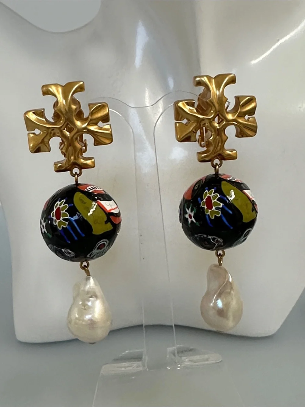 Tory Burch gold tone